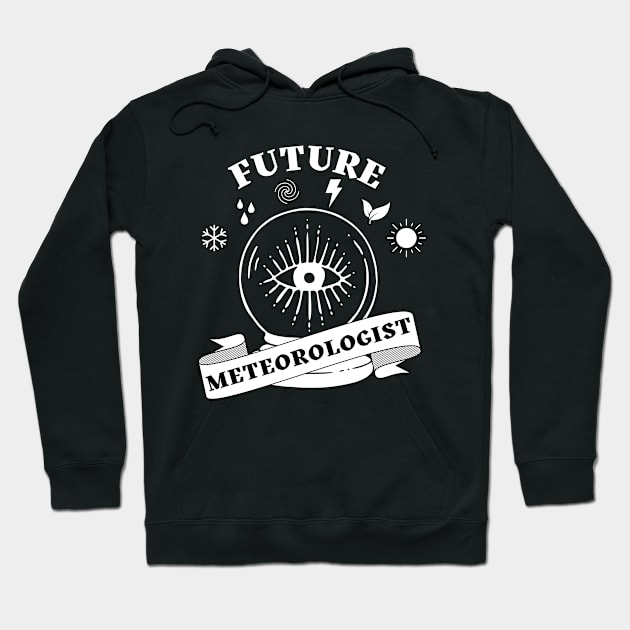 Funny Weather Forecasting Gift - Future Meteorologist Hoodie by JunThara
